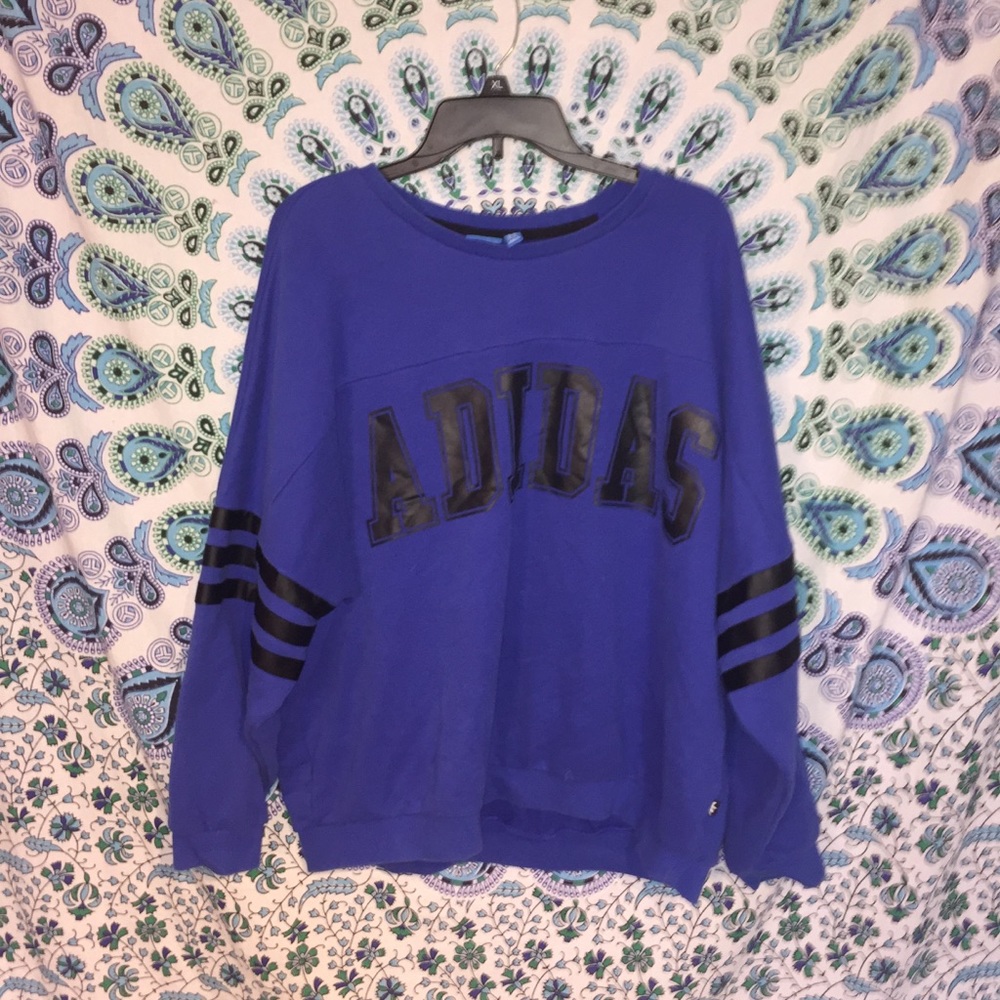 Blue Adidas Sweatshirt